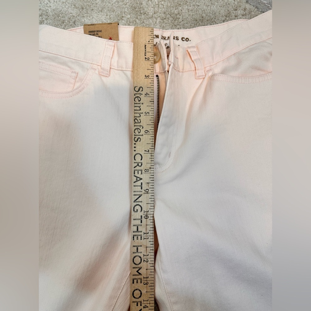 NWT Lauren Ralph Lauren Notting Hill Jeans Light Pink Size 4 Classic Straight - Picture 15 of 16